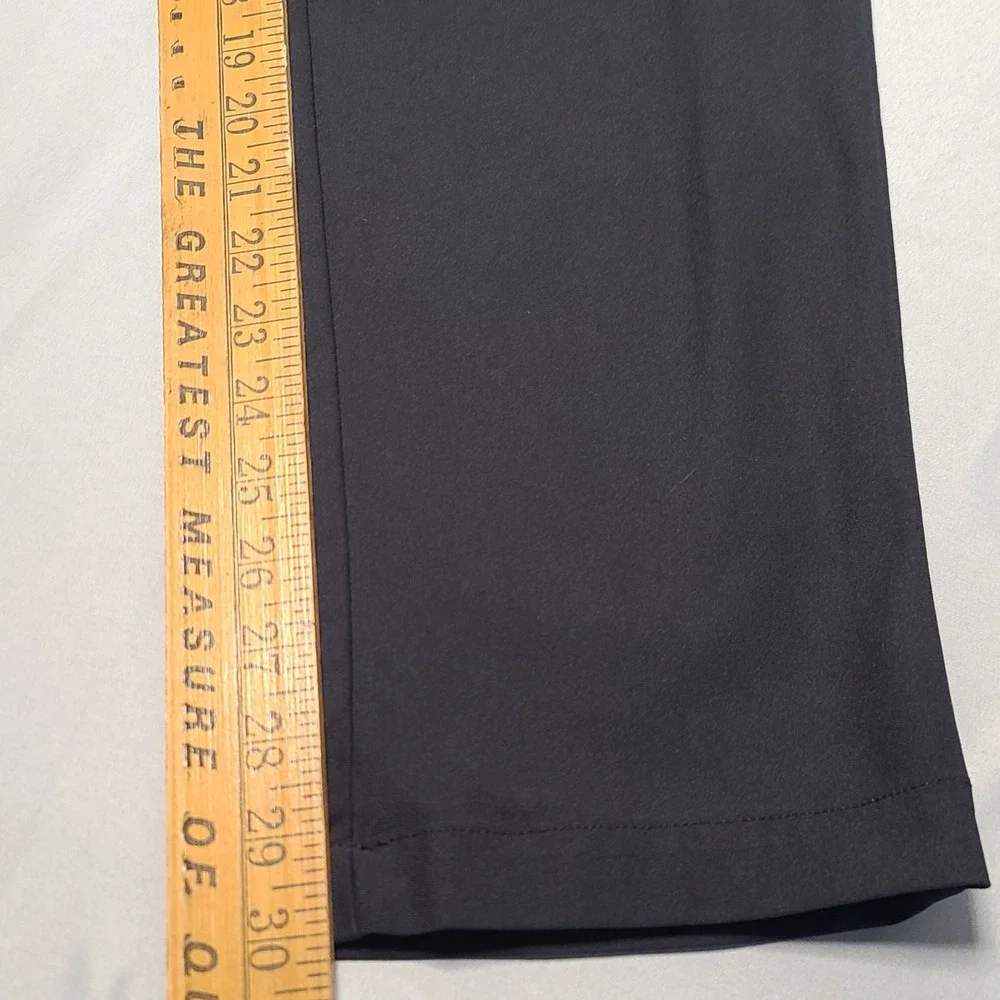 VRST Commuter Pants Mens 30x32 Black Straight Leg 5-Pocket Tech Stretch Trousers